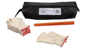 TOUCH-e glove kit and protective storage bag